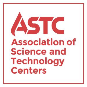 A red logo that says ASTC Association of Science and Technology Centers 